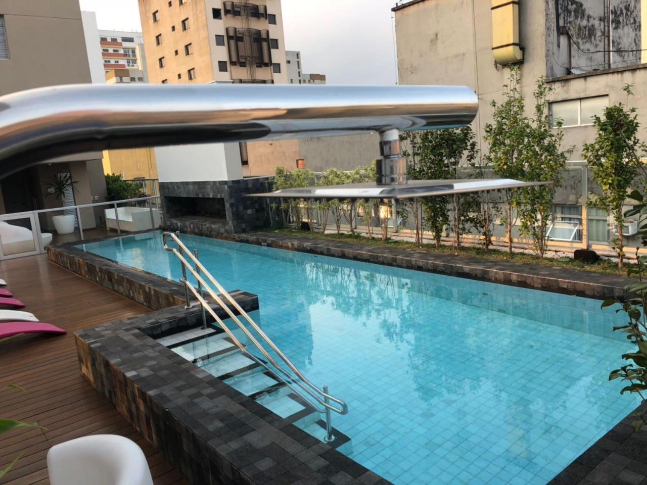 Moderno Apto Com Piscina Rua Augusta E Frei Caneca Сан-Паулу Екстер'єр фото