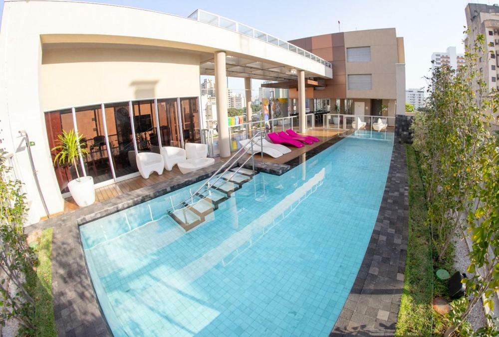 Moderno Apto Com Piscina Rua Augusta E Frei Caneca Сан-Паулу Екстер'єр фото